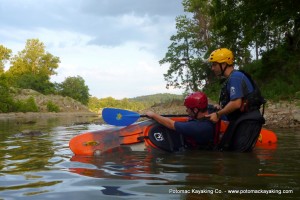 Potomac Kayaking Co. Rolling 300x200 Sea Kayak Lessons